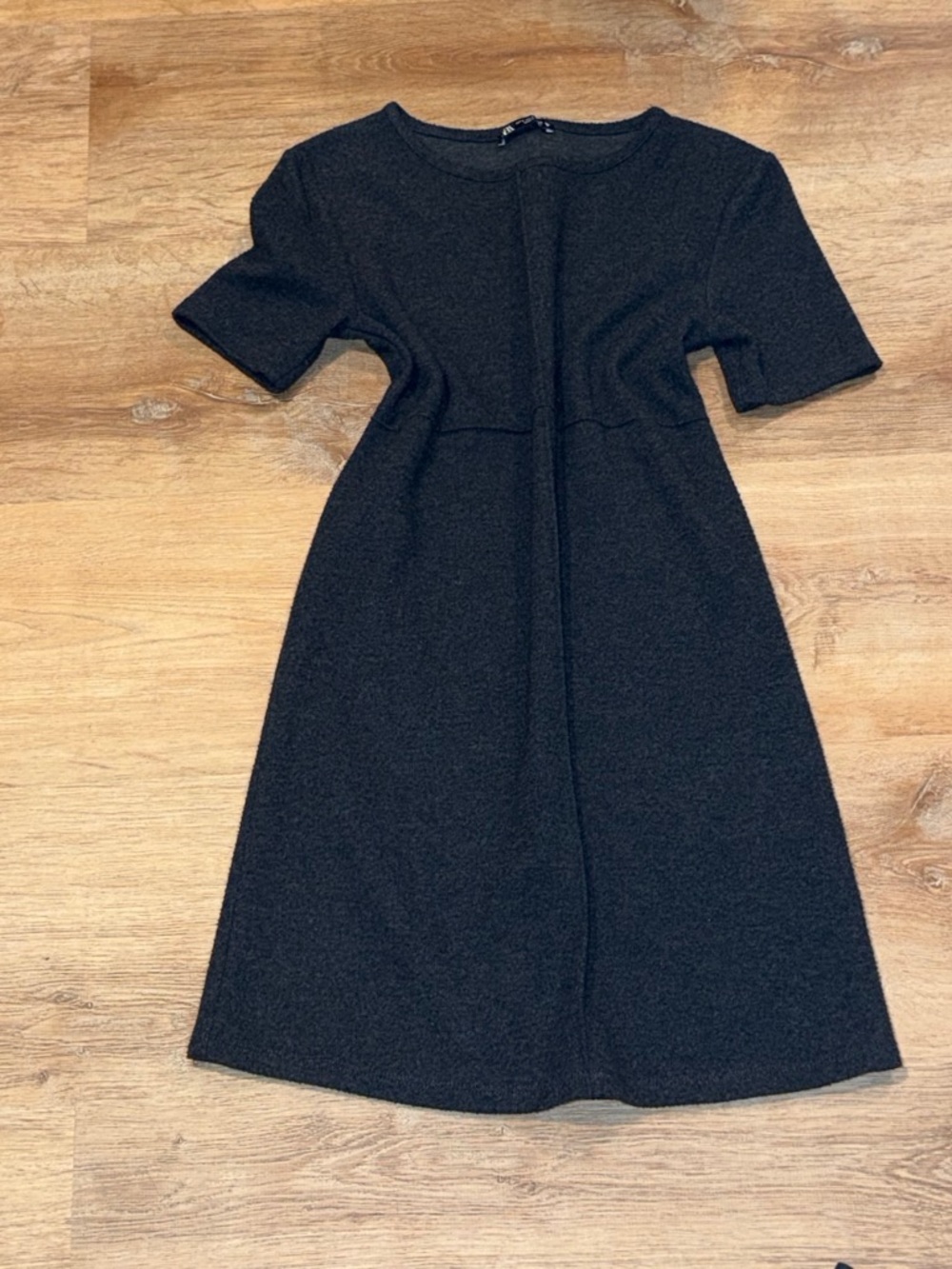 Zara Black Short Sleeve Formal Kids' Dress